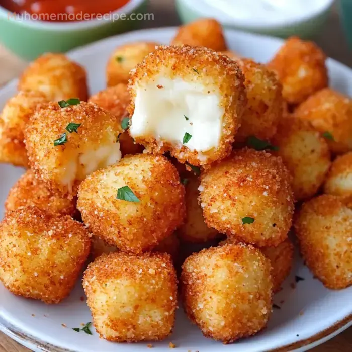 Homemade Fried Cheese Bites