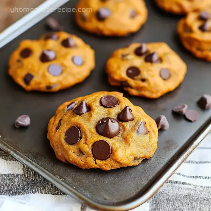 Pumpkin Chocolate Chip Cookies