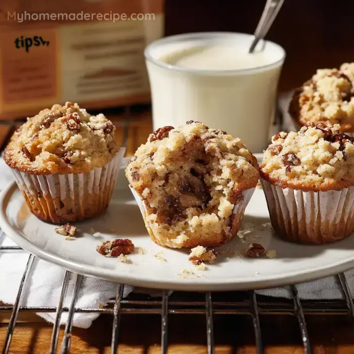 Stuffed Cinnamon Streusel Muffins