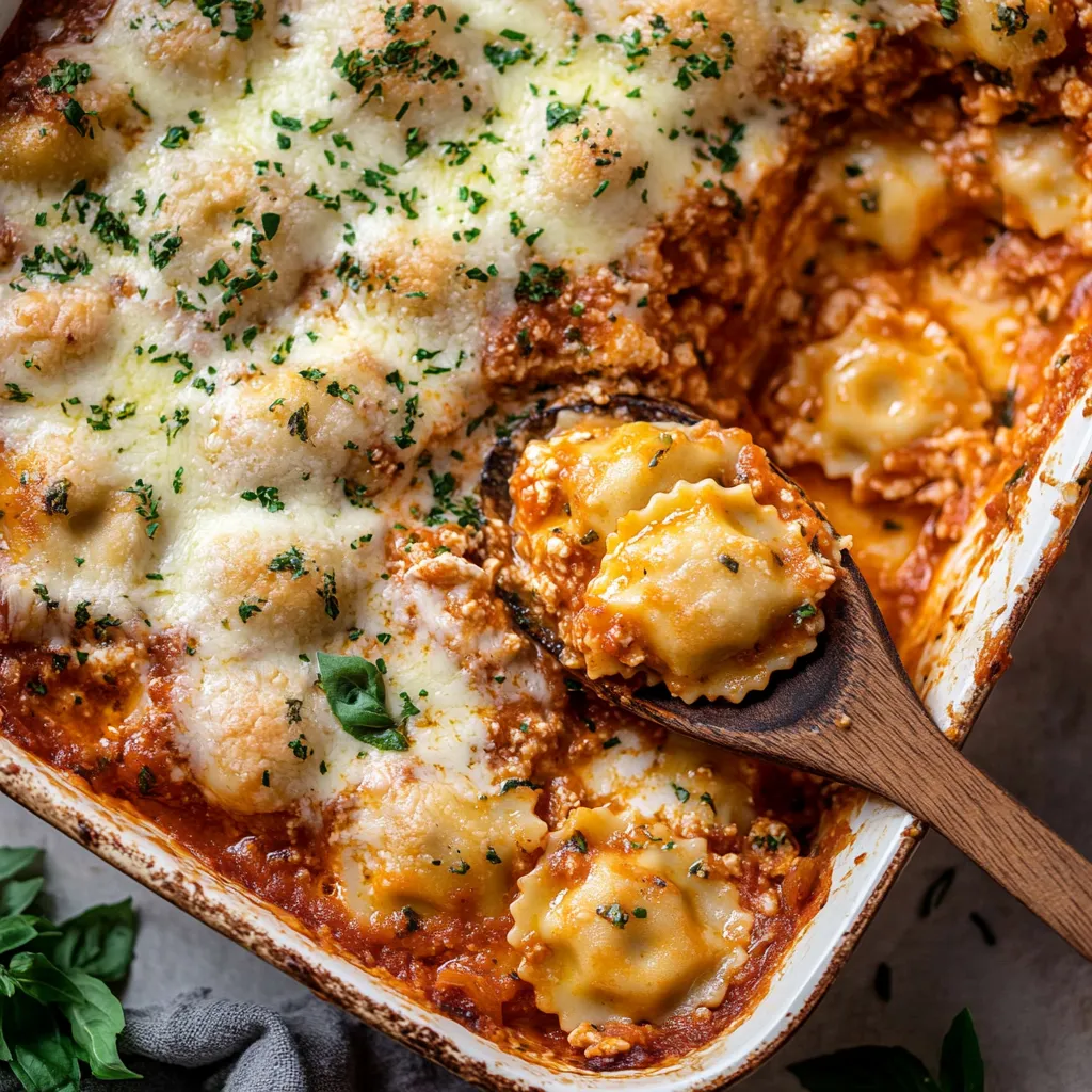 Million Dollar Ravioli Casserole