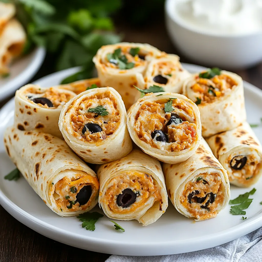 Taco Pinwheels Recipe