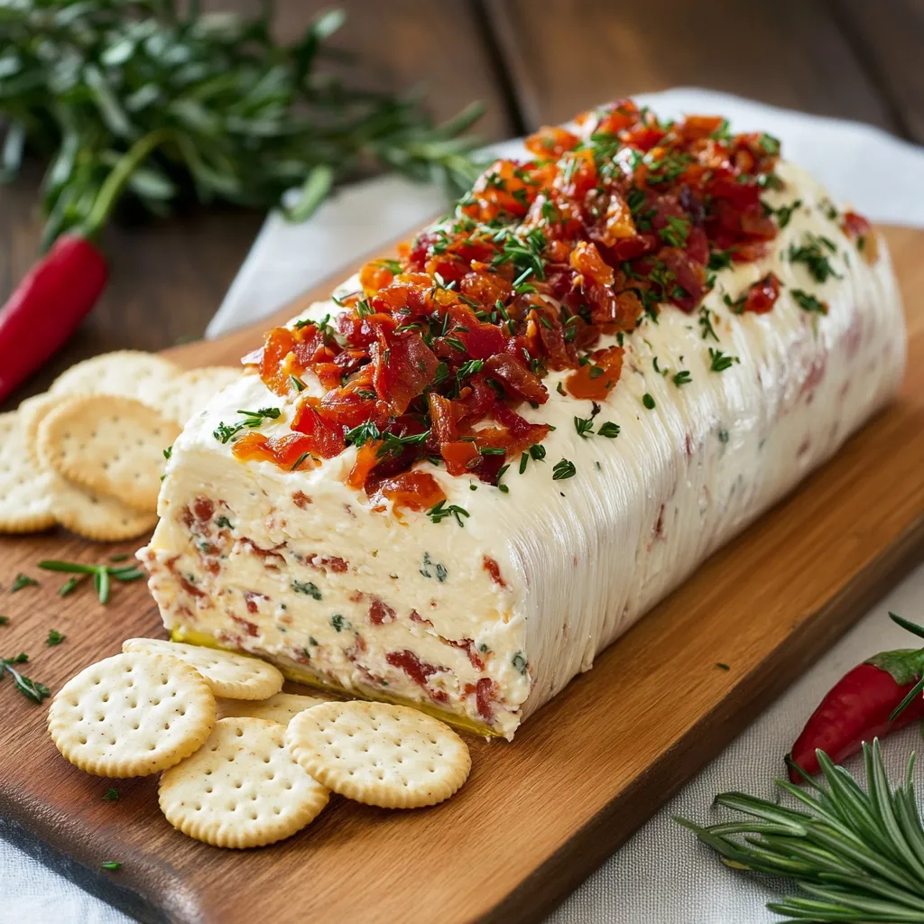 Antipasto Cheese Log