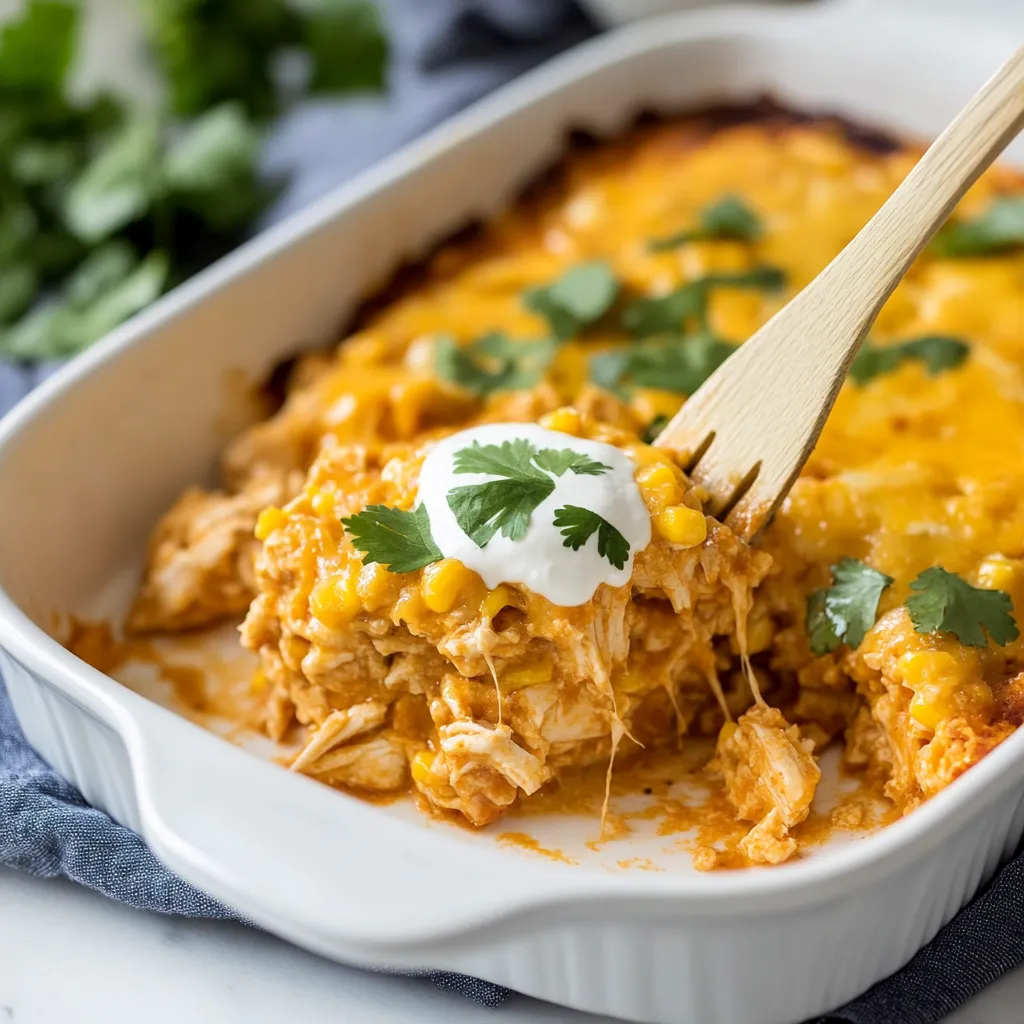 Chicken Tamale Casserole