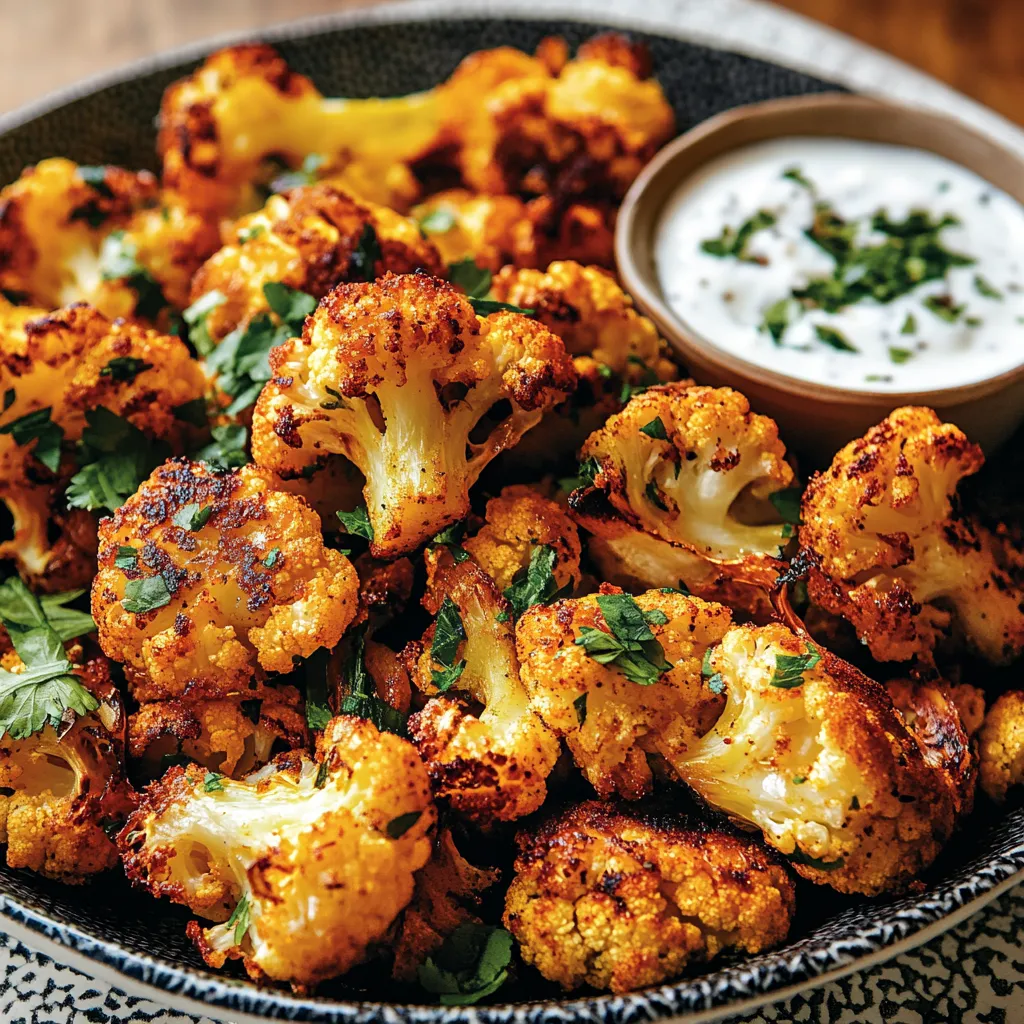 Quick Crispy Cauliflower