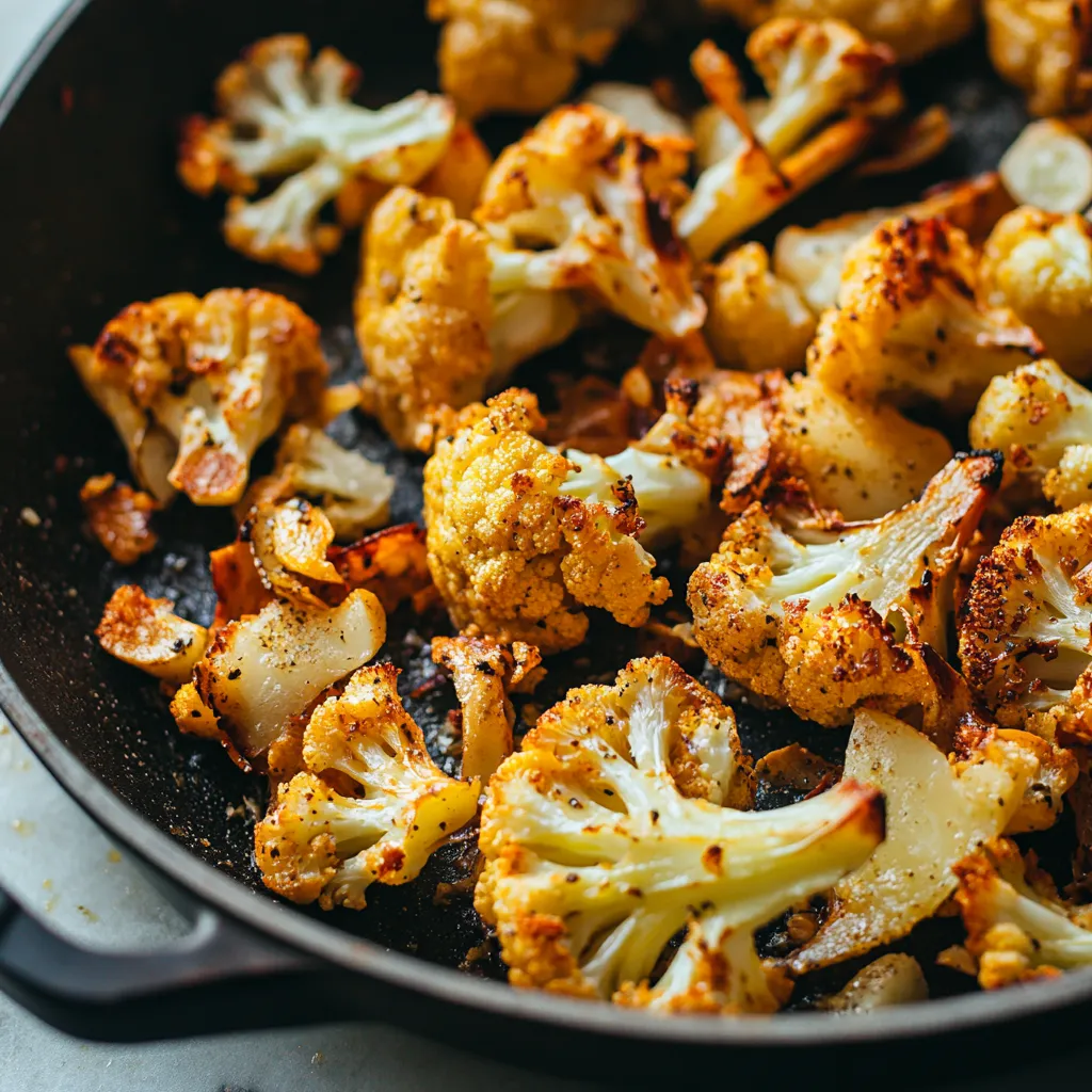 Quick Crispy Cauliflower