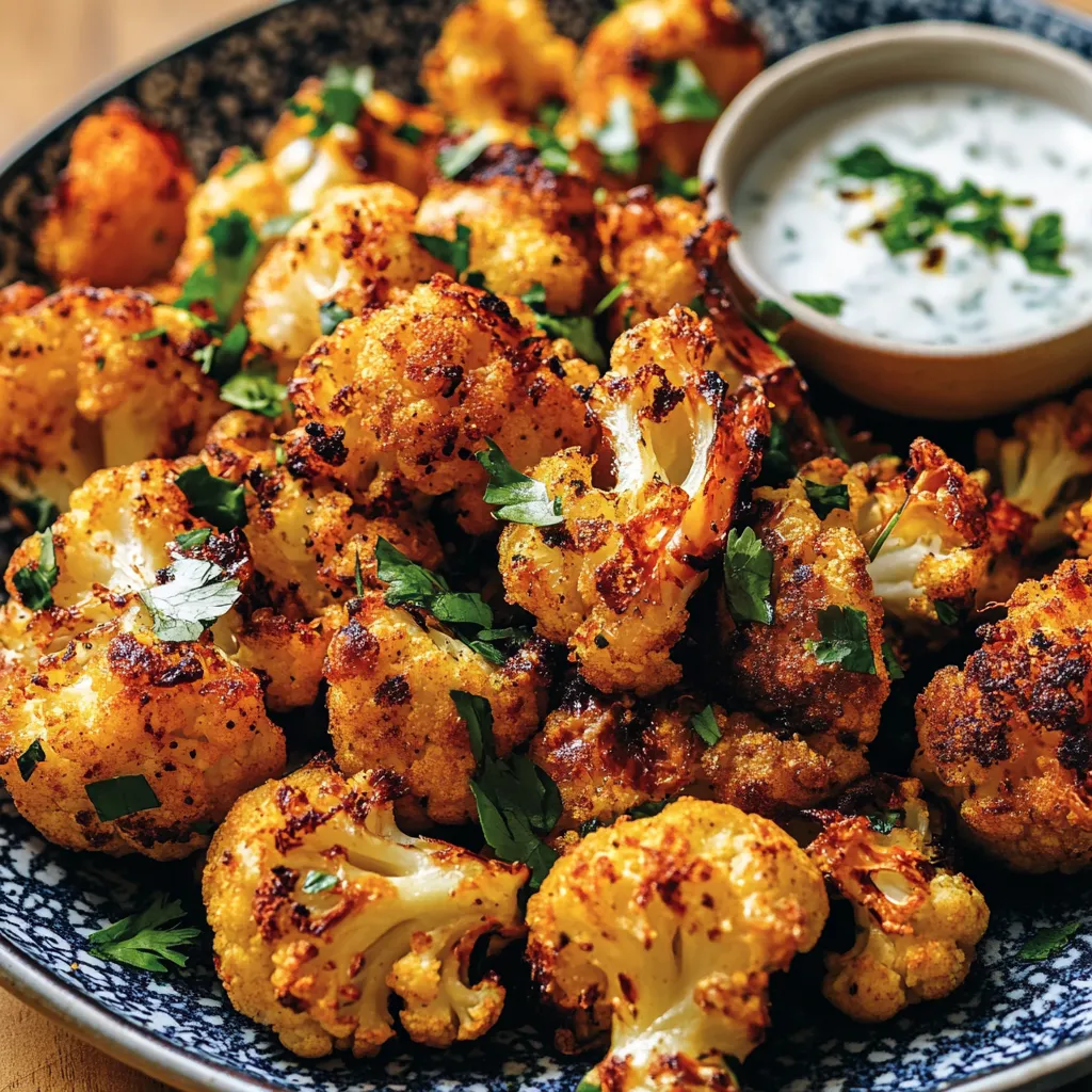 Quick Crispy Cauliflower