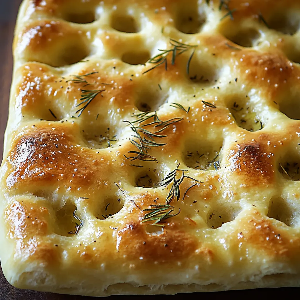 Easy Homemade Focaccia Bread Recipe