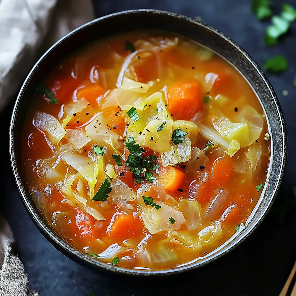 Cabbage Fat-burning Soup