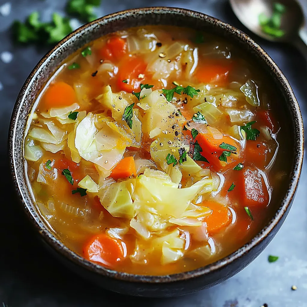 Cabbage Fat-burning Soup