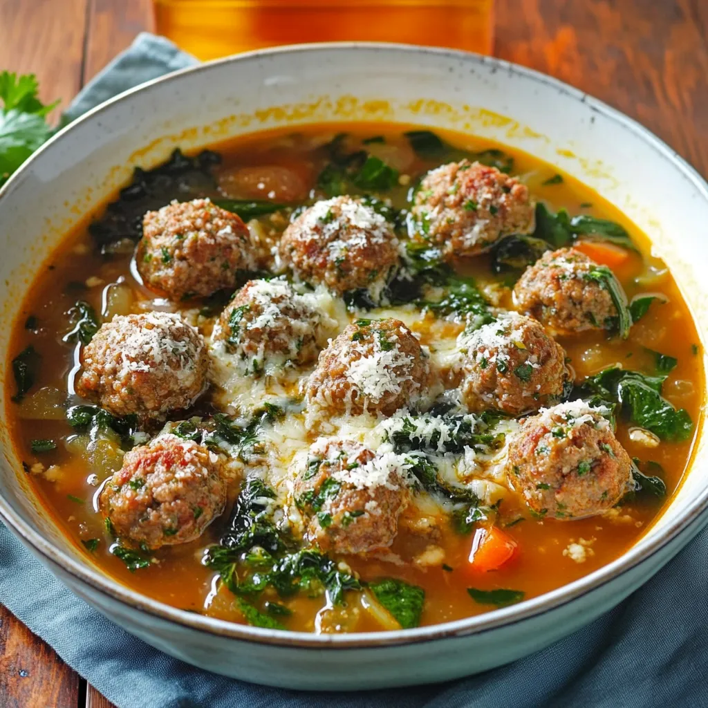 Pioneer Woman Italian Wedding Soup​