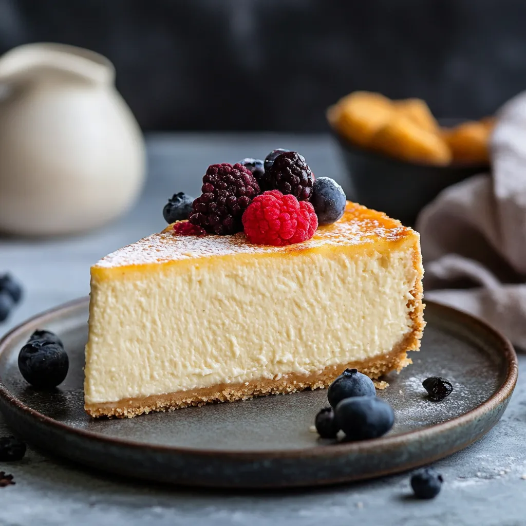 Classic New York Cheesecake Recipe