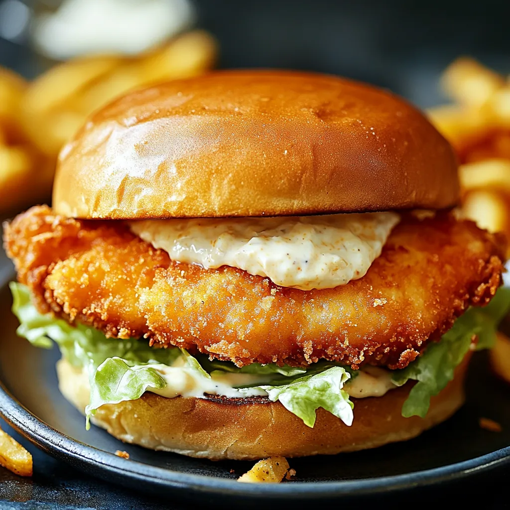 Fried Cod Fish Sandwich (Filet-O-Fish Inspired)