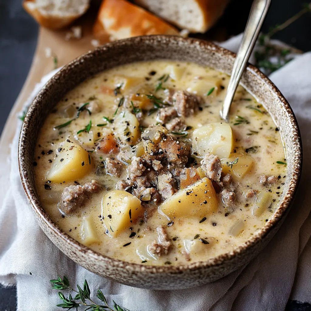 Potato and Sausage Chowder