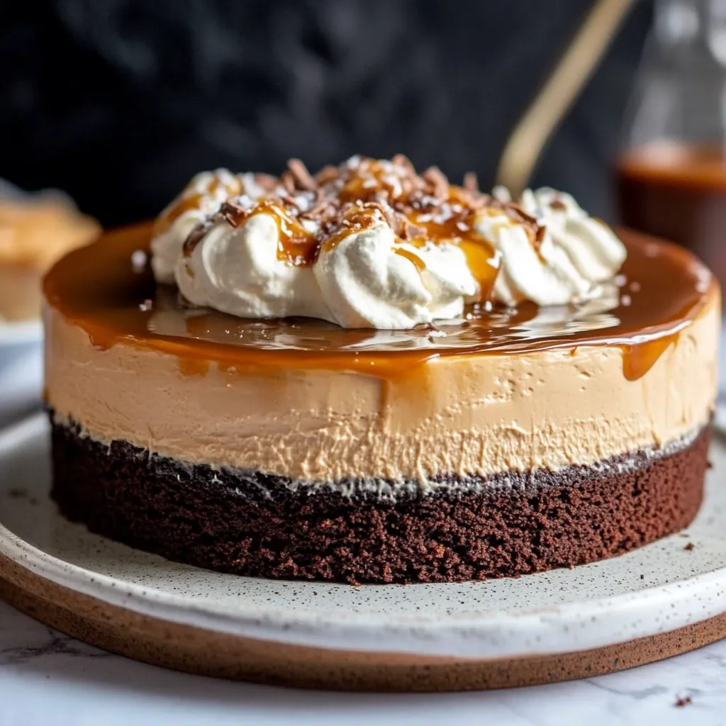 Caramel Mousse Cake