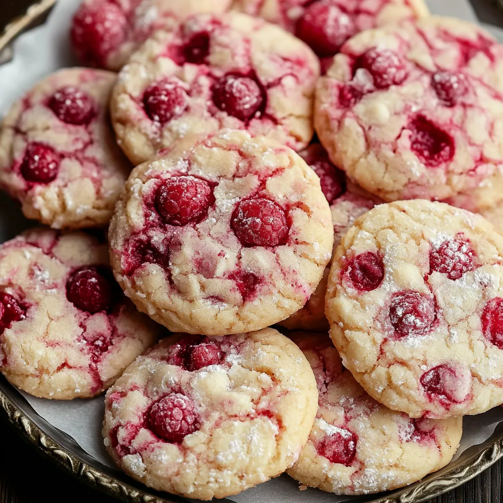 Raspberry Cookies