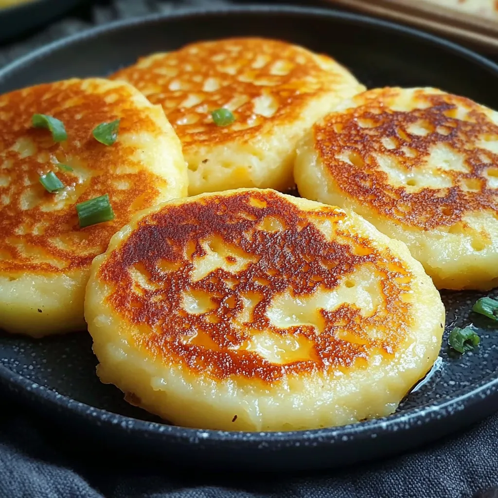 easy Potato Cheese Pancakes (Korean Style)