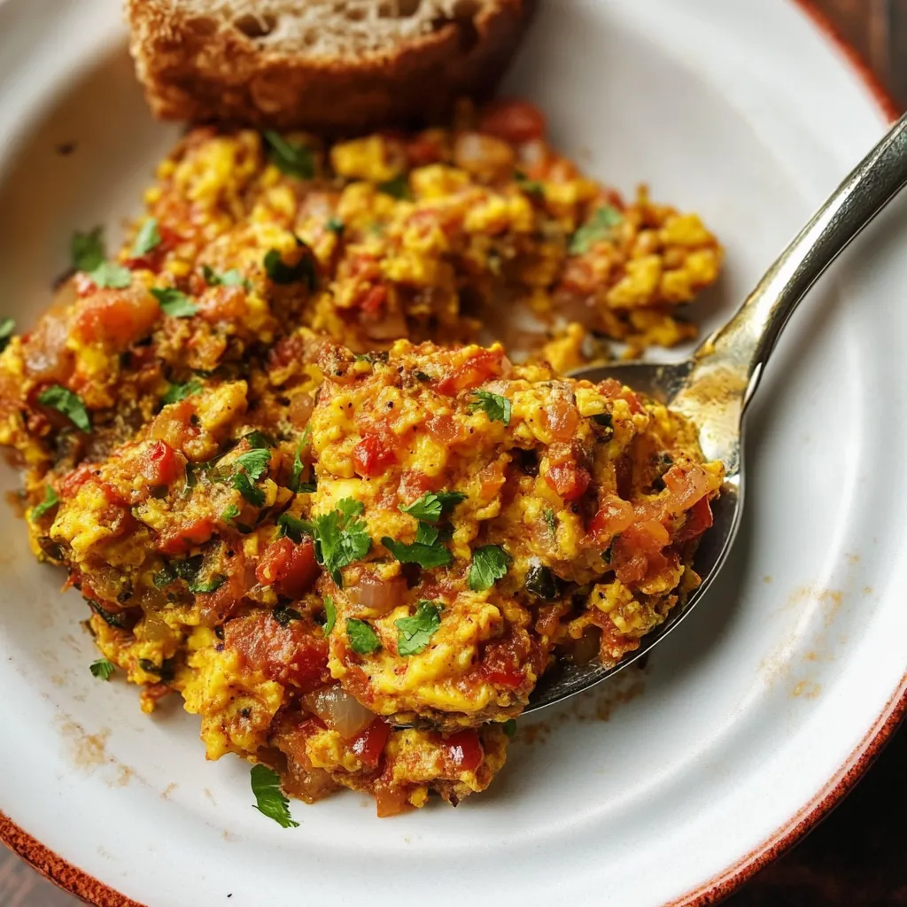 yummy Menemen (Turkish-Style Scrambled Eggs With Tomatoes, Onions, and Chilies) Recipe