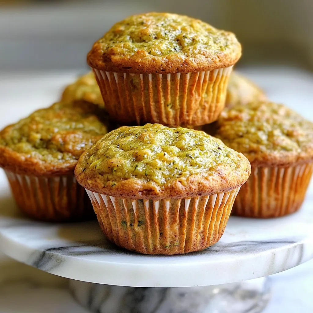 easy Banana Zucchini Muffins Recipe