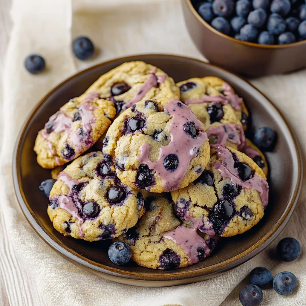 Blueberry Chocolate Chip Cookies Recipe