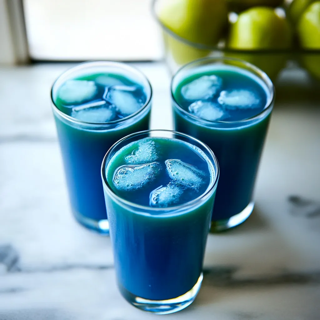 Blue Spirulina Green Juice