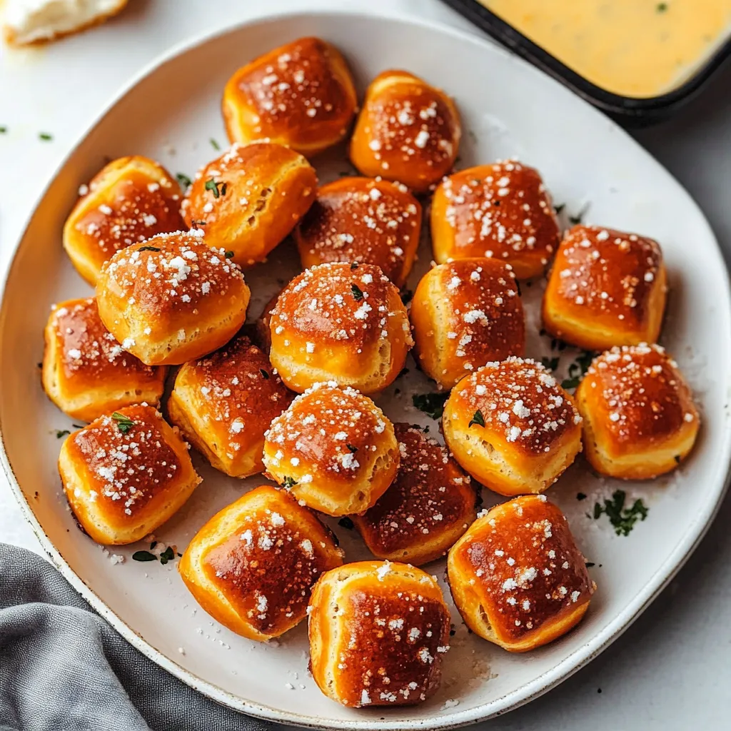 delicious Buttery Soft Pretzel Bites