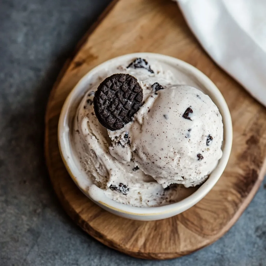 Cookies and Cream Ninja Creami Ice Cream (Lower Sugar)