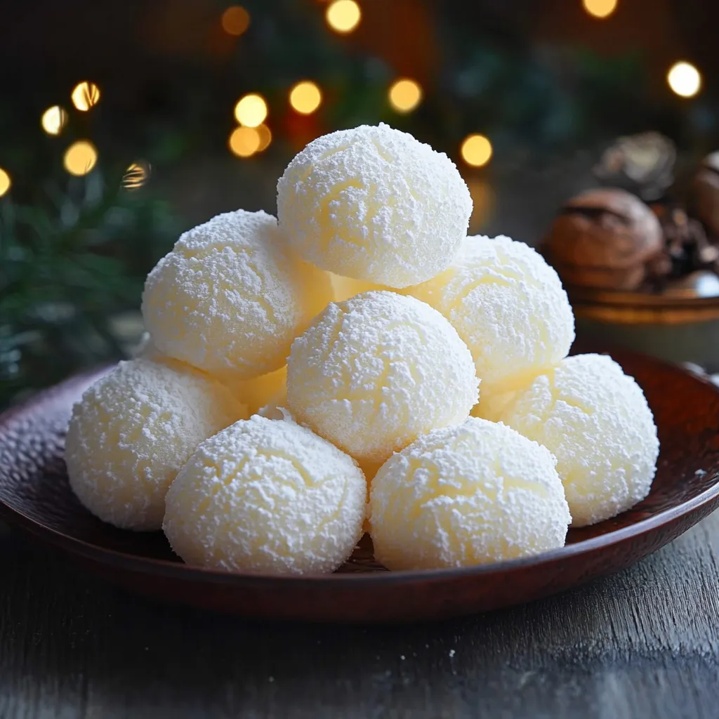 Easy Sweetened Condensed Milk Snowballs Recipe