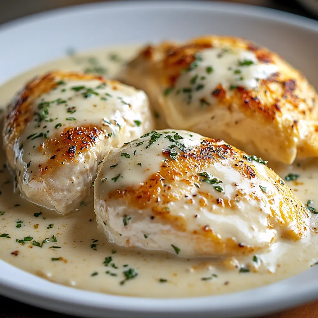 Yummy  Creamy Asiago Chicken