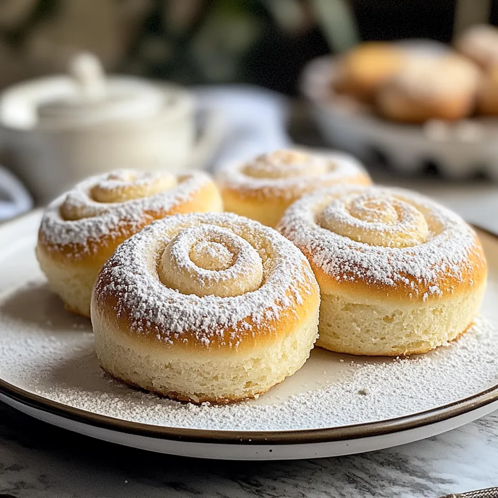 Easy Delicious Vanilla Pan de Mallorca Rolls