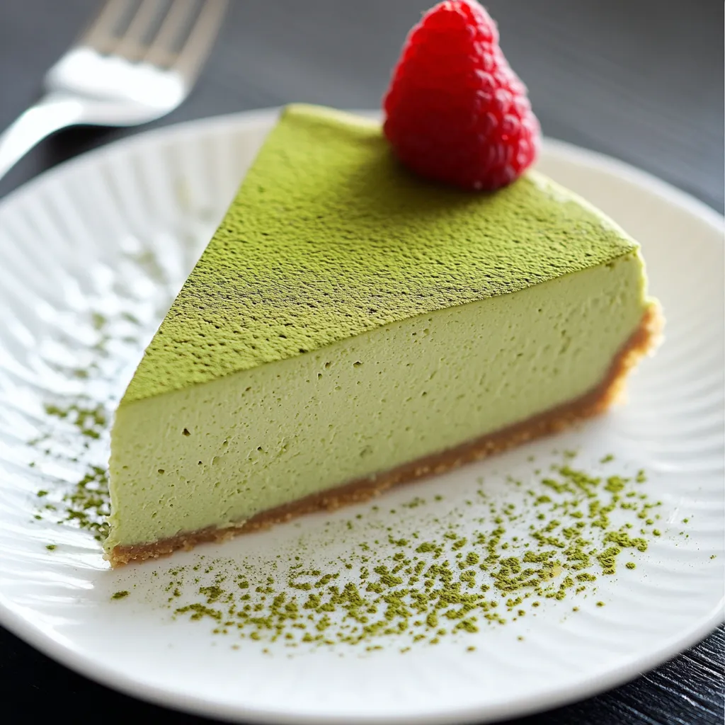 Delicious Matcha Japanese Cheesecake Recipe