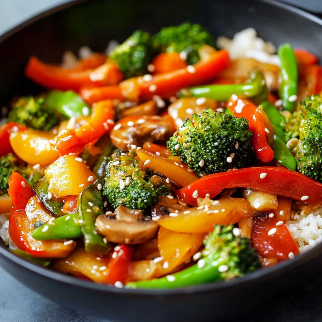 Easy Quick Vegetable Stir Fry