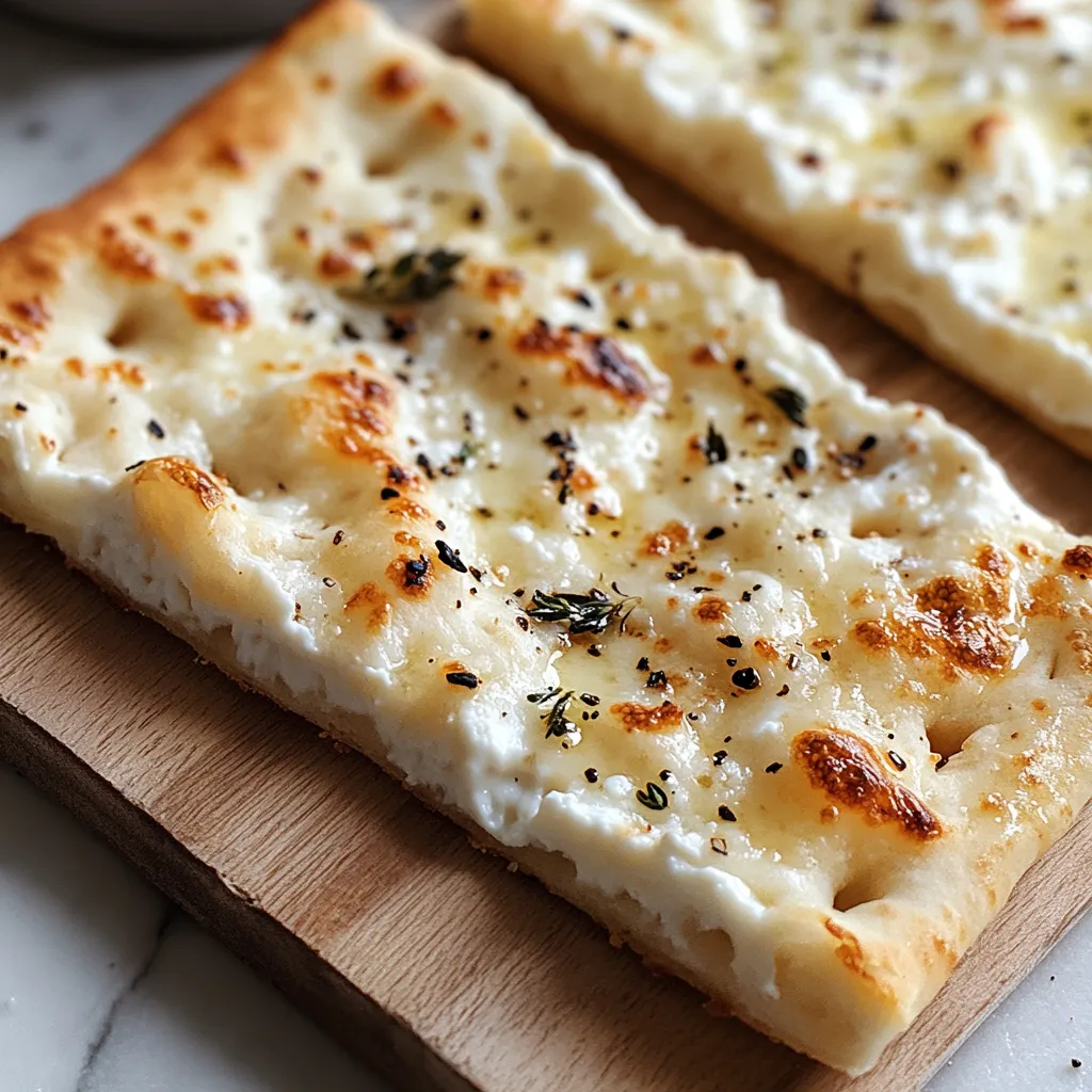 Easy 2 Ingredient Cottage Cheese Flatbread