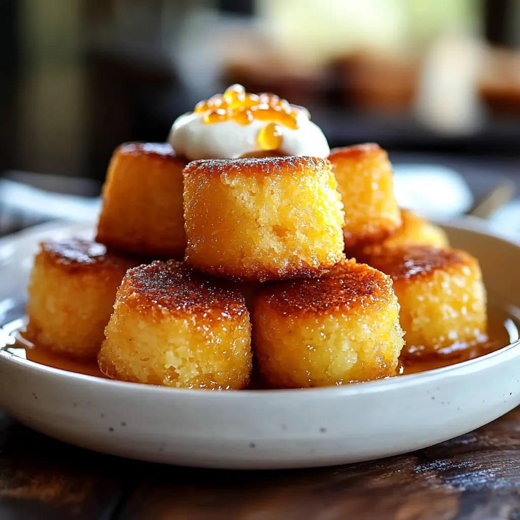 Easy and Delicious Southern Style Honey Butter Cornbread Poppers Recipe