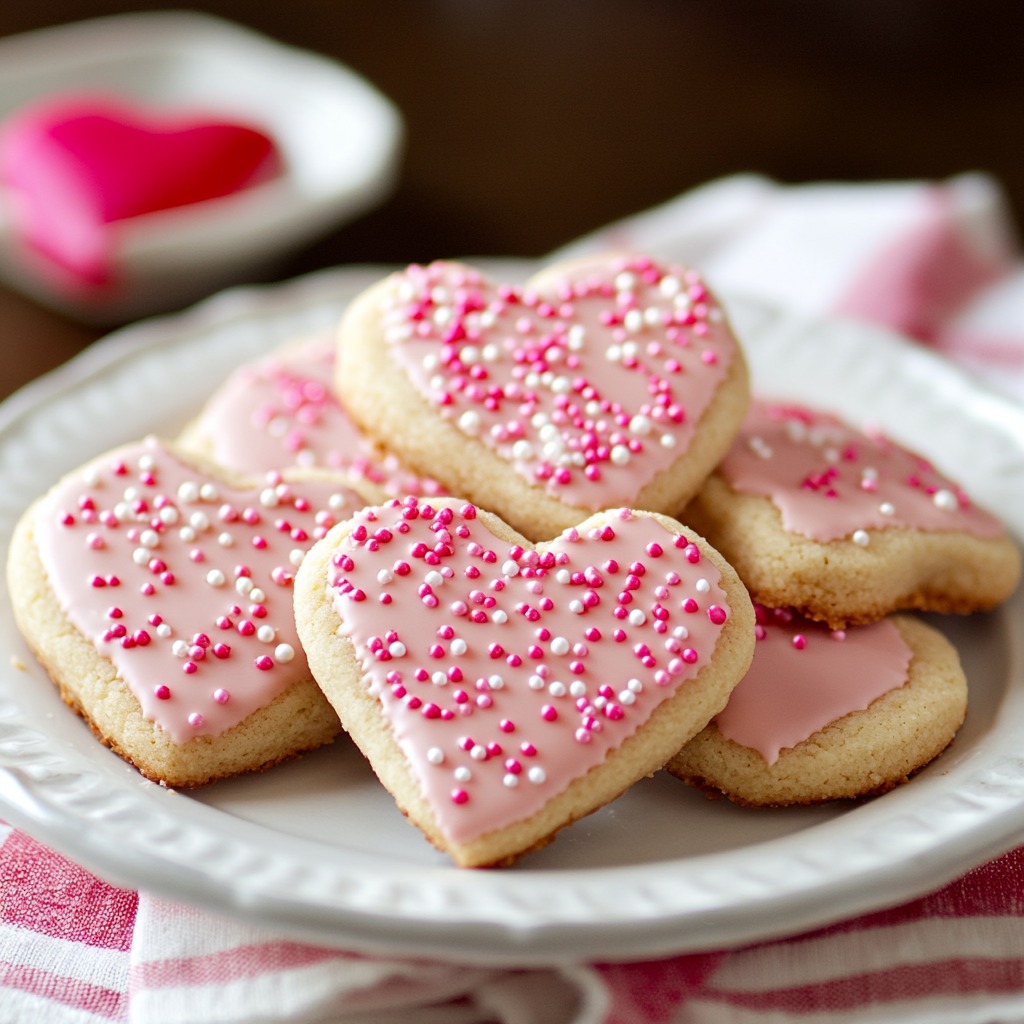 Easy Valentine’s Day Grain-Free Sugar Cookies