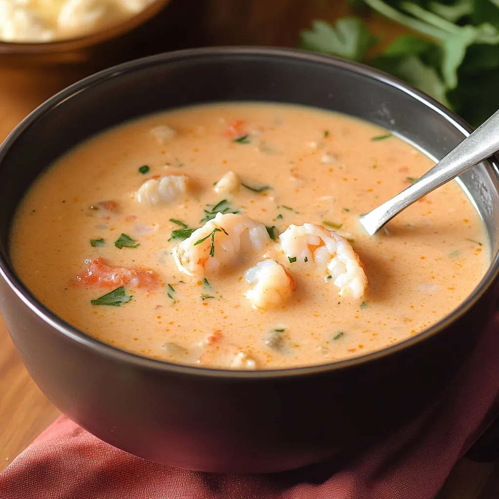 Crab and Shrimp Seafood Bisque