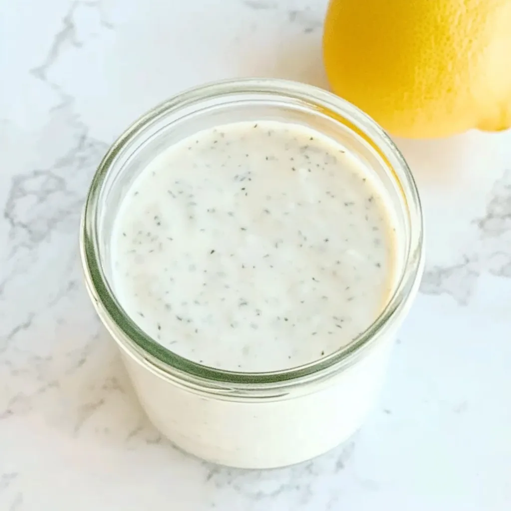 Healthy Greek Yogurt Ranch Dressing