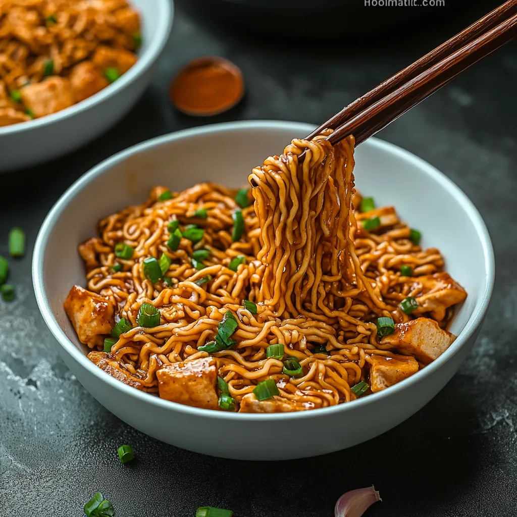 Flavorful Easy Saucy Ramen Noodles