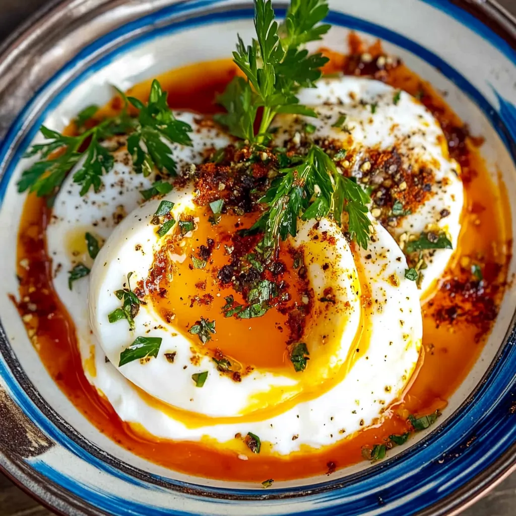 Turkish Poached Eggs