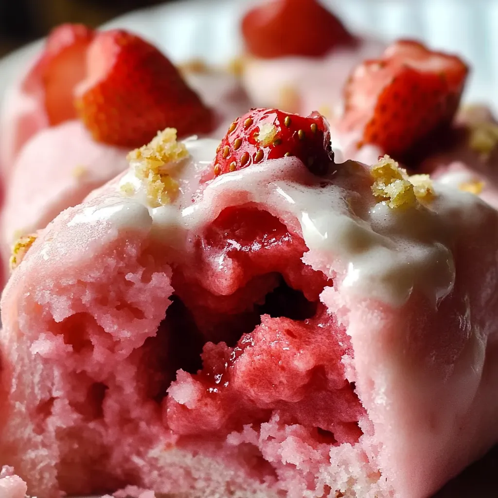 Vegan Strawberry Sweet Rolls