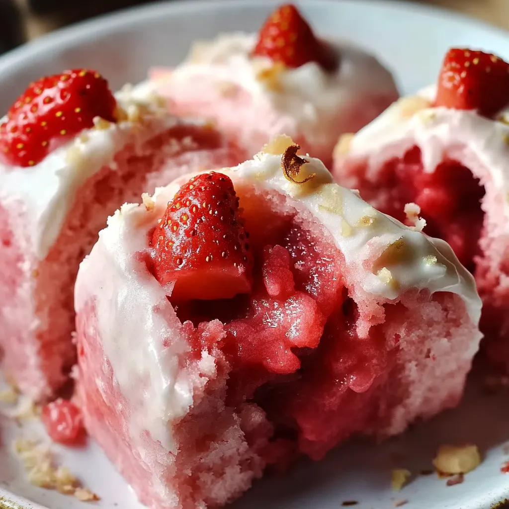 Super Gooey Vegan Strawberry Sweet Rolls Recipe