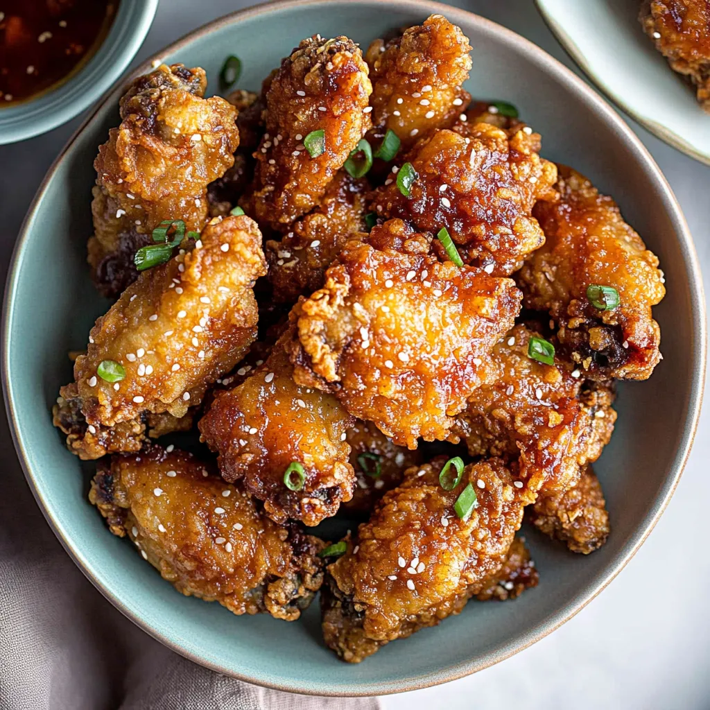 Crispy Air Fryer Korean Fried Chicken Recipe