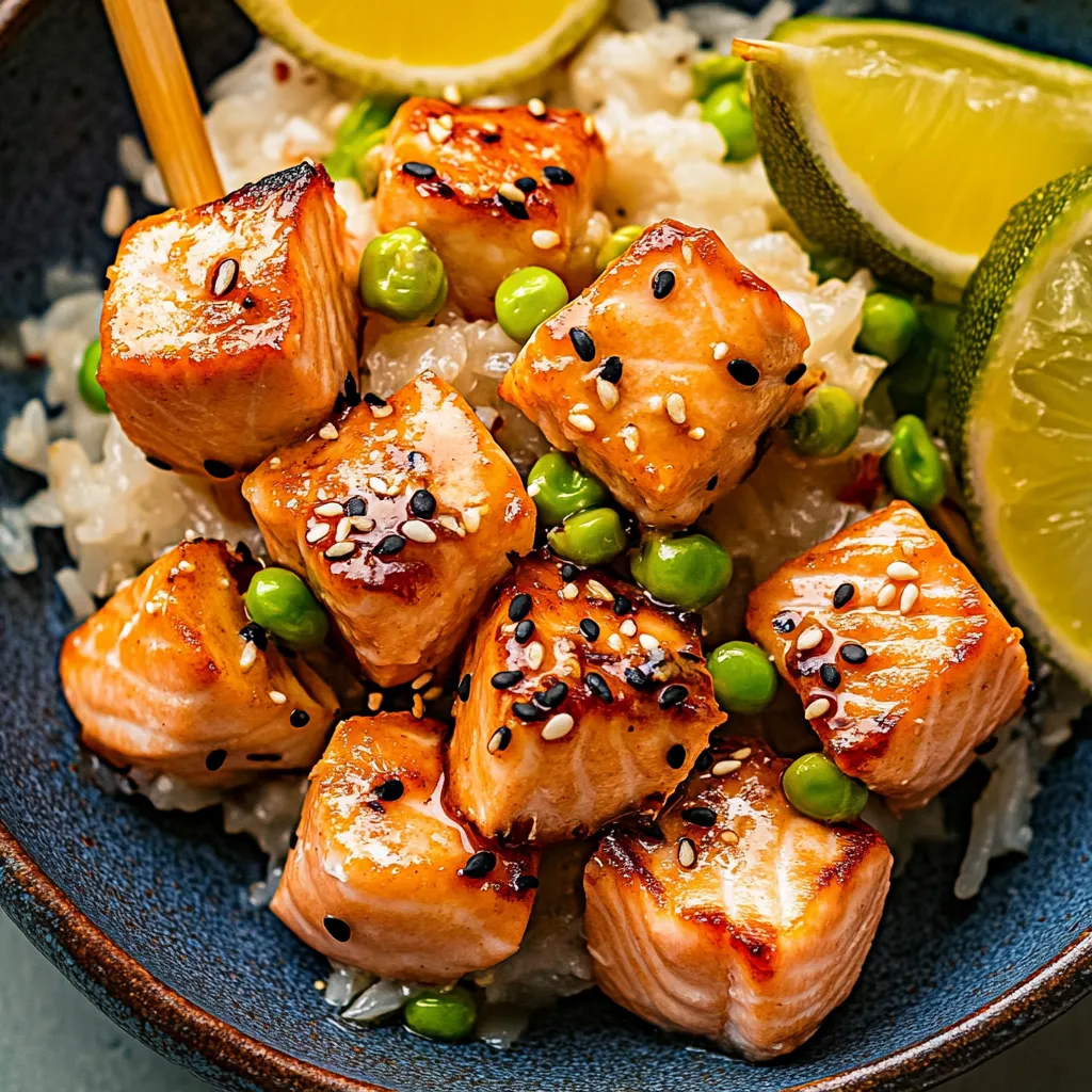 Bang Bang Salmon Bites