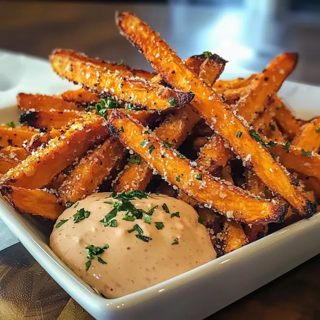 Crispy Oven Baked Sweet Potato Fries