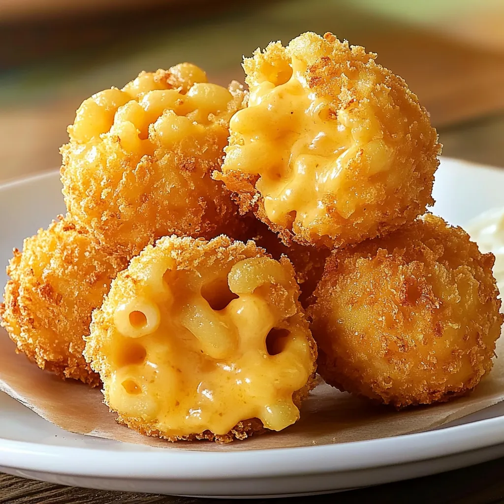 Fried Mac and Cheese Balls