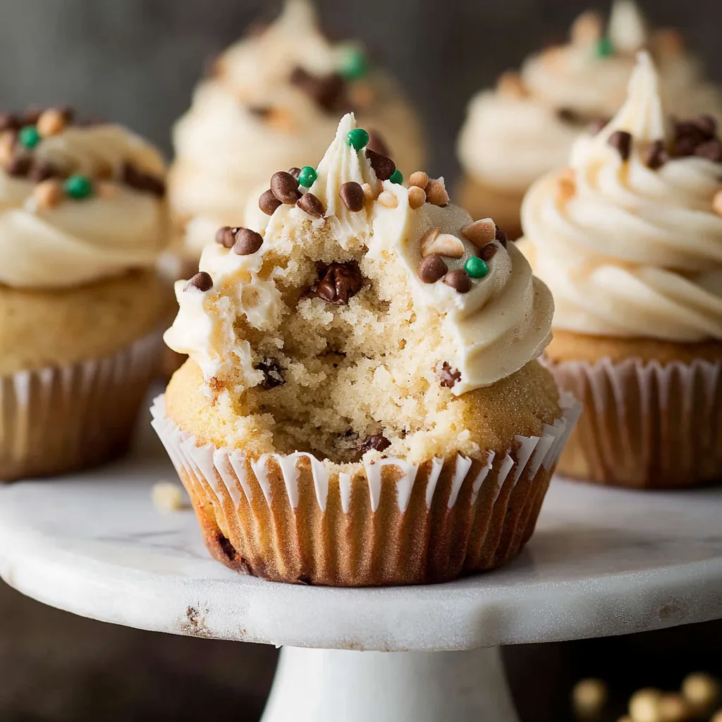 Cookie Dough Cupcakes