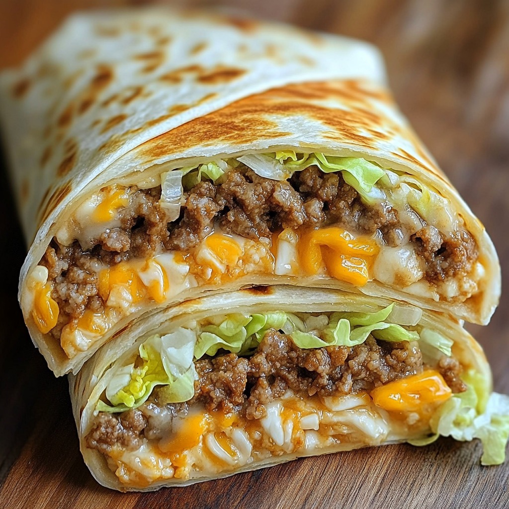 Big Mac Wraps Recipe