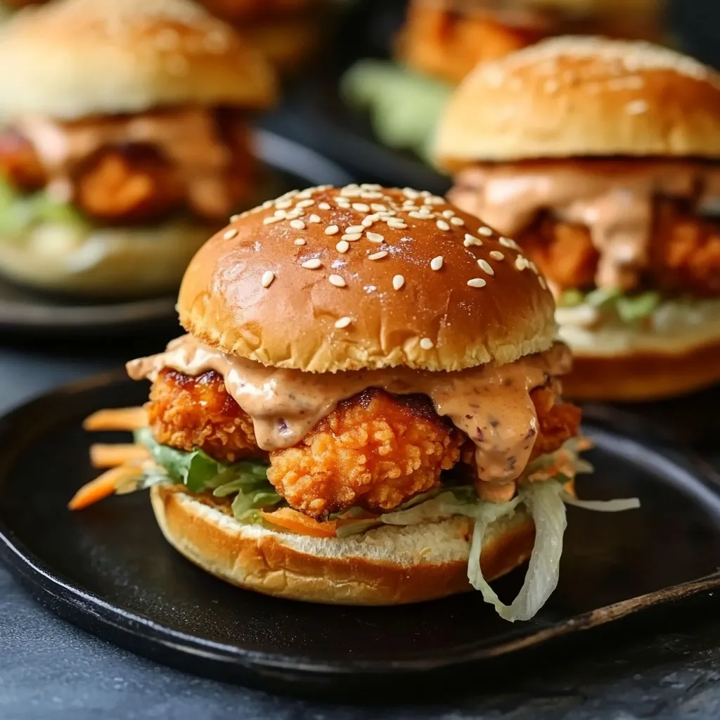 Bang Bang Chicken Sliders Recipe