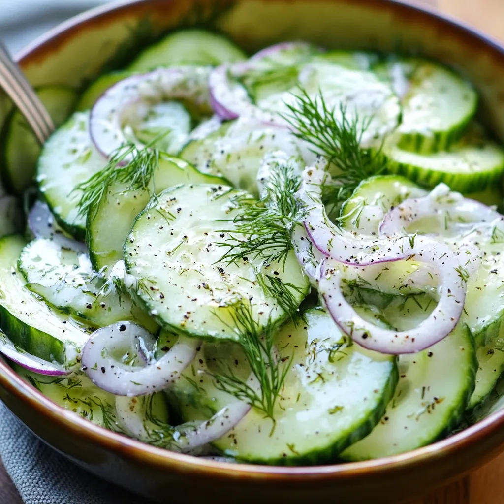 Cucumber Dill Salad