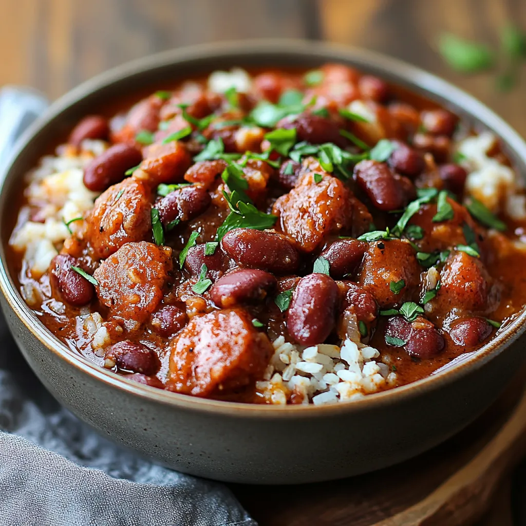 Easy The Best Southern Red Beans and Rice Recipe