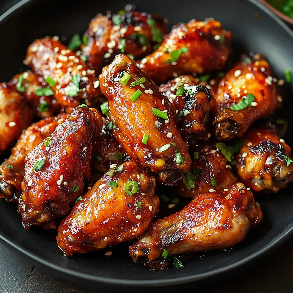 Easy Sweet and Spicy Chicken Wings